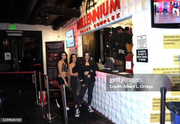 Julia Garcia and Jaime Adler attend Chalet Lizette Brannan's Induction Ceremony at The Millennium Dance Complex held at The Millennium Dance Complex...