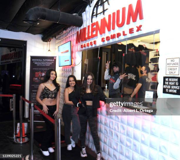 Julia Garcia and Jaime Adler attend Chalet Lizette Brannan's Induction Ceremony at The Millennium Dance Complex held at The Millennium Dance Complex...