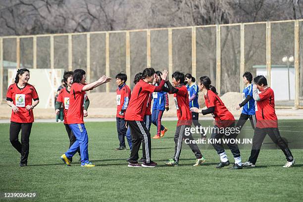 Pyongyang Football Pyongyang International Football School Photos and Premium High Res ...