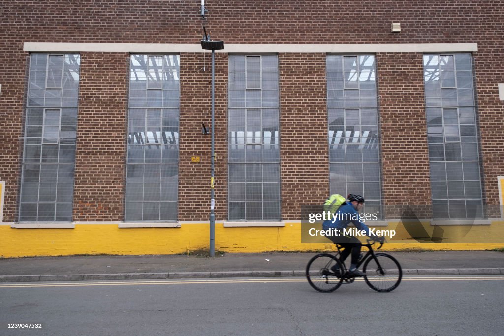 Old Industrial Buildings In Digbeth Birmingham