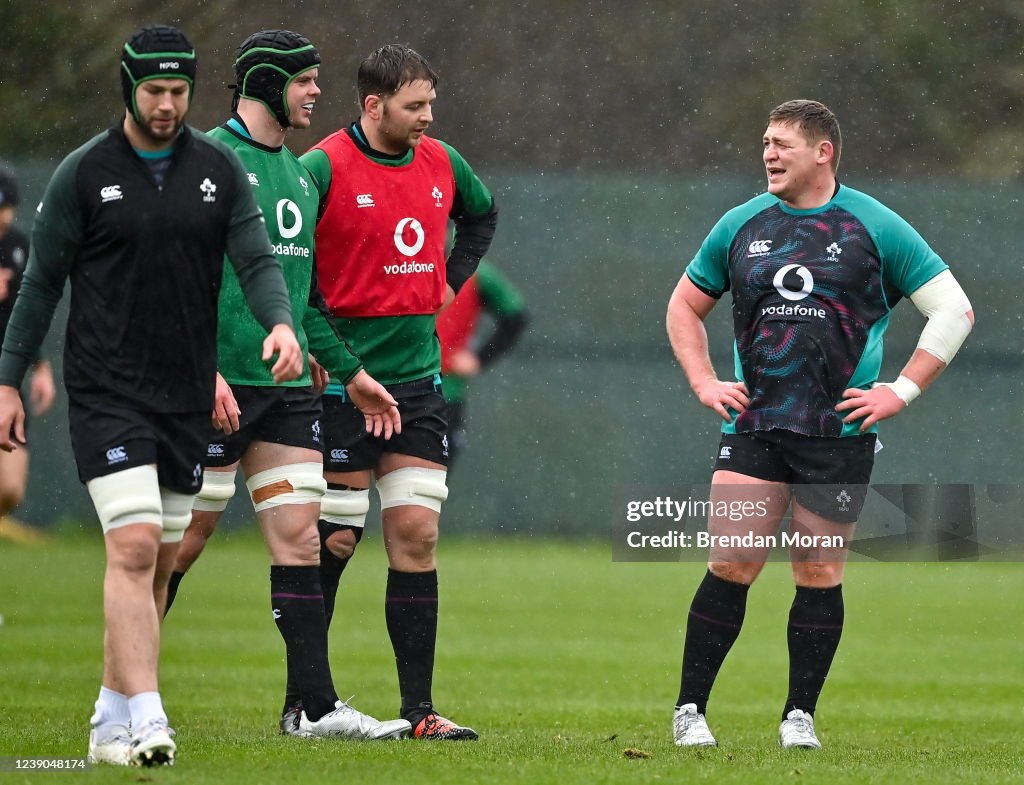 Ireland Rugby Squad Training