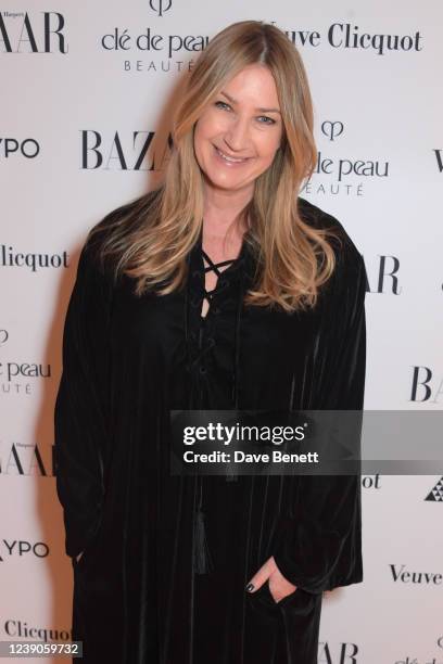 Anya Hindmarch attends the Harper's Bazaar International Women's Day celebration, in partnership with Cle de Peau Beaute, Veuve Clicquot and YPO, at...