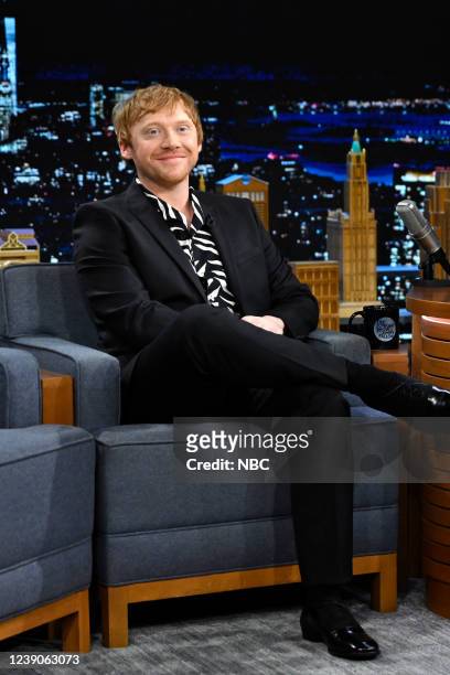 Episode 1611 -- Pictured: Actor Rupert Grint during an interview on Wednesday, March 9, 2022 --