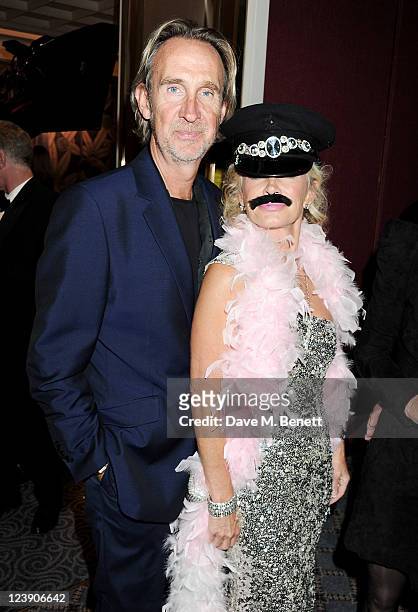 Mike Rutherford and Angie Rutherford attend "Freddie For A Day", celebrating Freddie Mercury's 65th birthday, in aid of The Mercury Pheonix Trust at...