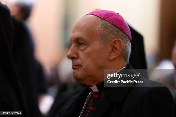 Archbishop Gabriele Caccia, Representative of Holy See at the United Nations attends Intercessory prayer service for Ukraine at Ukrainian Orthodox...