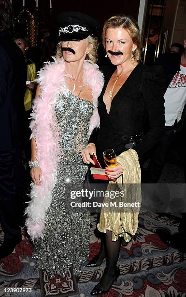 Angie Rutherford and Eimear Montgomerie attend "Freddie For A Day", celebrating Freddie Mercury's 65th birthday, in aid of The Mercury Pheonix Trust...