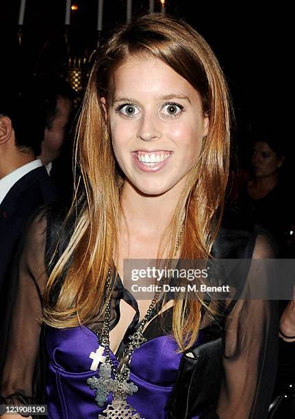 Princess Beatrice of York attends "Freddie For A Day", celebrating Freddie Mercury's 65th birthday, in aid of The Mercury Pheonix Trust at The Savoy...