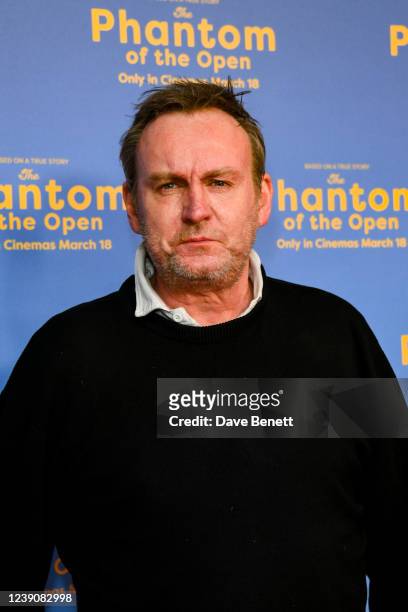 Philip Glenister attends an exclusive screening of "The Phantom Of The Open" at The Ham Yard Hotel on March 10, 2022 in London, England.