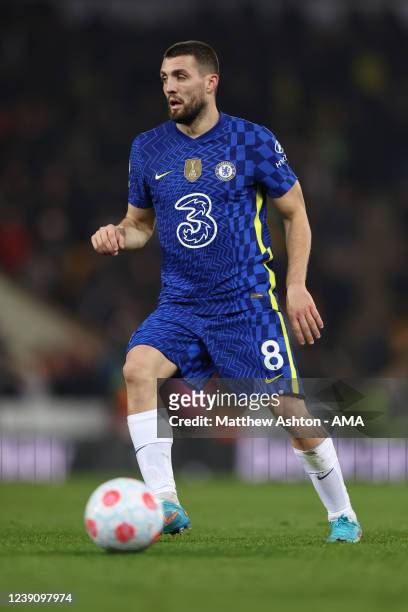 Mateo Kovacic of Chelsea during the Premier League match between Norwich City and Chelsea at Carrow Road on March 10, 2022 in Norwich, United Kingdom.