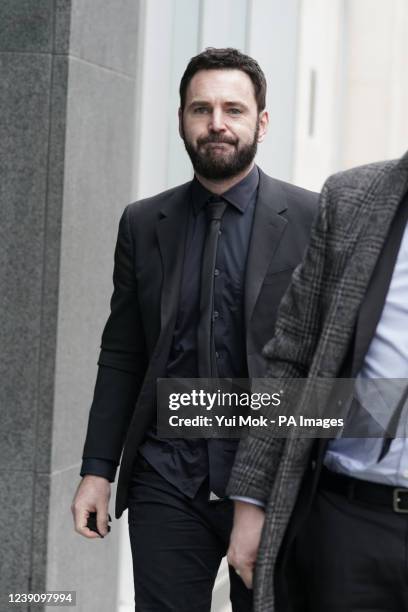 Song writer John "Johnny" McDaid outside the Rolls Building, High Court in central London, where singer Ed Sheeran is bringing a legal action over...