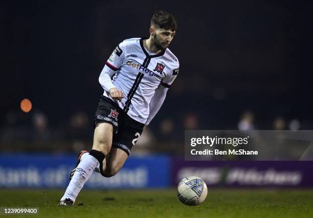 Sligo , Ireland - 5 March 2022; Joe Adams of Dundalk during the SSE Airtricity League Premier Division match between Sligo Rovers and Dundalk at The...