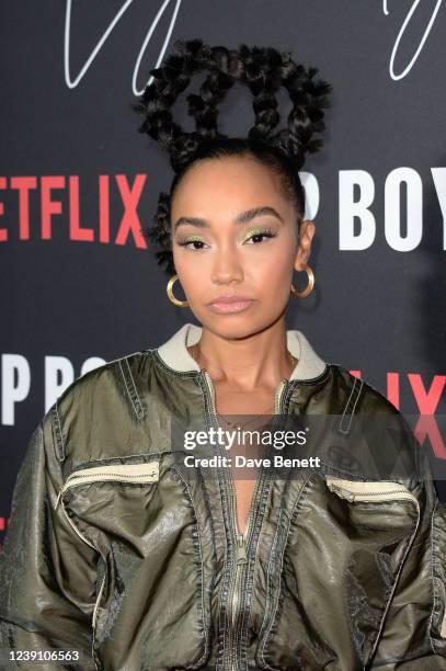 Leigh-Anne Pinnock attends the World Premiere of "Top Boy 2", the second season of Top Boy premiering on Netflix, at Hackney Picturehouse on March...