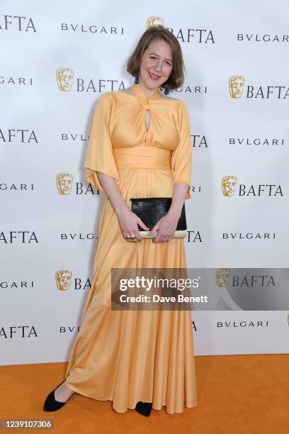 Gemma Whelan attends the British Academy Film Awards 2022 Fundraising Gala Dinner at The Londoner Hotel on March 11, 2022 in London, England.