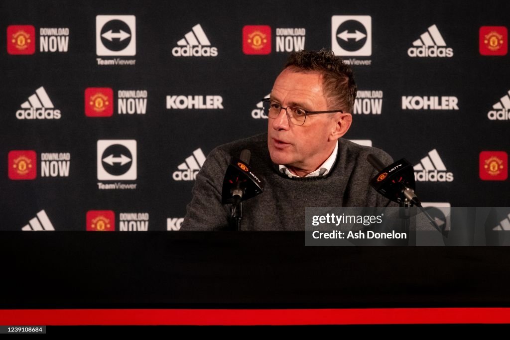 Manchester United Training and Press Conference