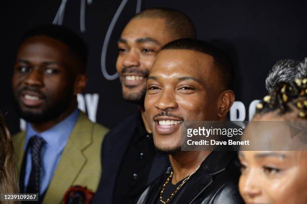 Joshua Blissett, Kano, Ashley Walters and Jasmine Jobson attend the World Premiere of "Top Boy 2", the second season of Top Boy premiering on...