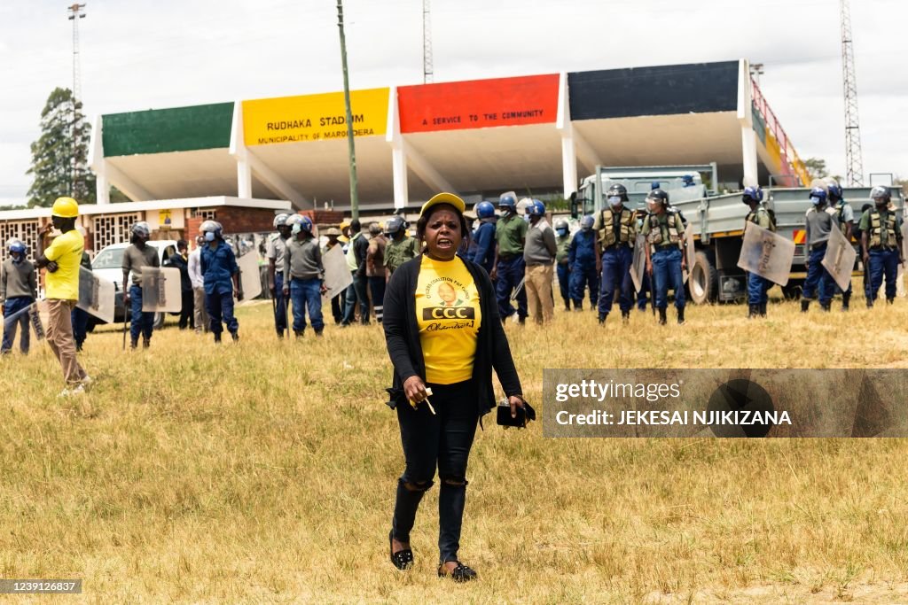 ZIMBABWE-POLITICS-CHAMISA-CAMPAIGN