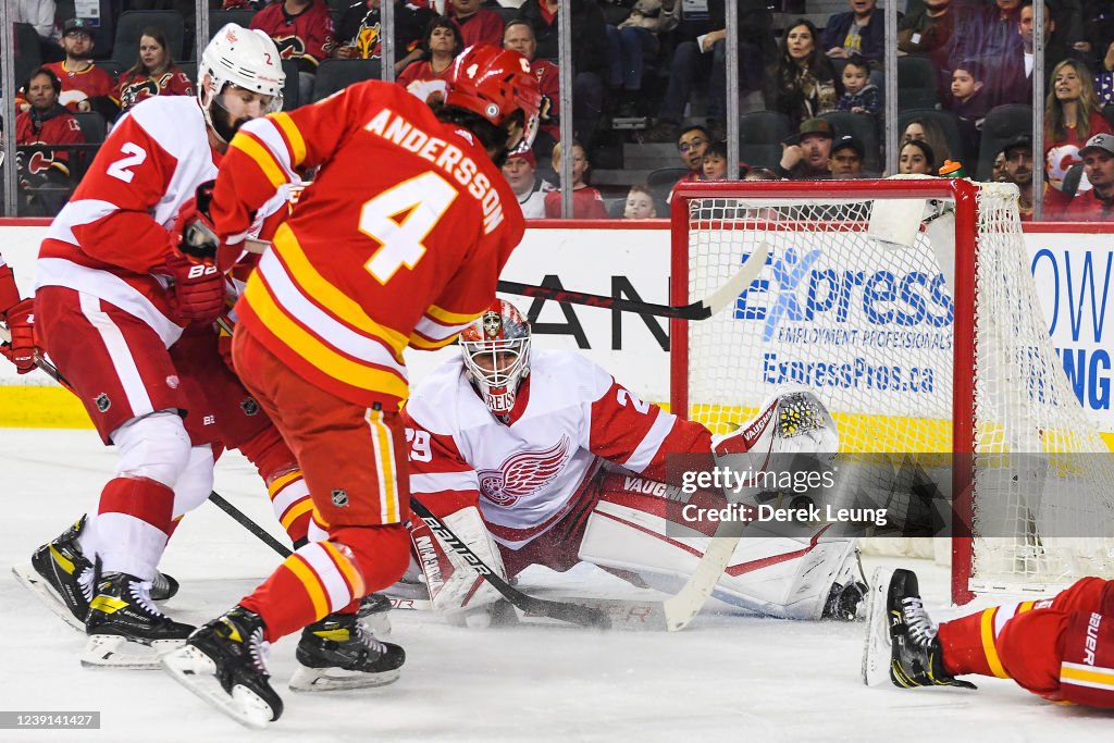 Detroit Red Wings v Calgary Flames