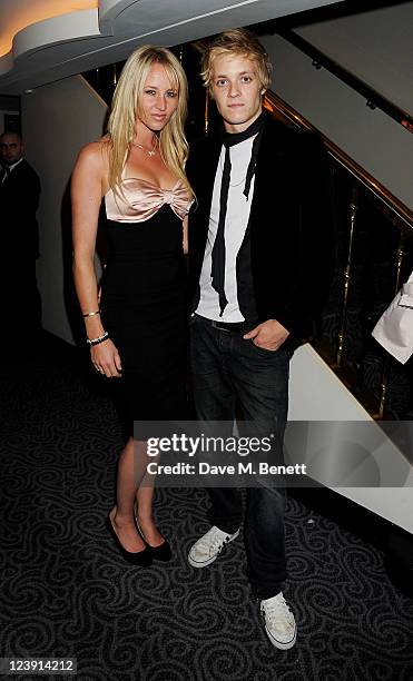 Kymberley Pody and Rufus Taylor attend "Freddie For A Day", celebrating Freddie Mercury's 65th birthday, in aid of The Mercury Pheonix Trust at The...