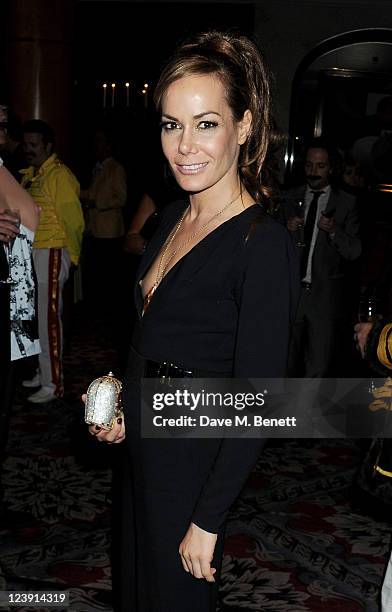 Tara Palmer Tomkinson attends "Freddie For A Day", celebrating Freddie Mercury's 65th birthday, in aid of The Mercury Pheonix Trust at The Savoy...