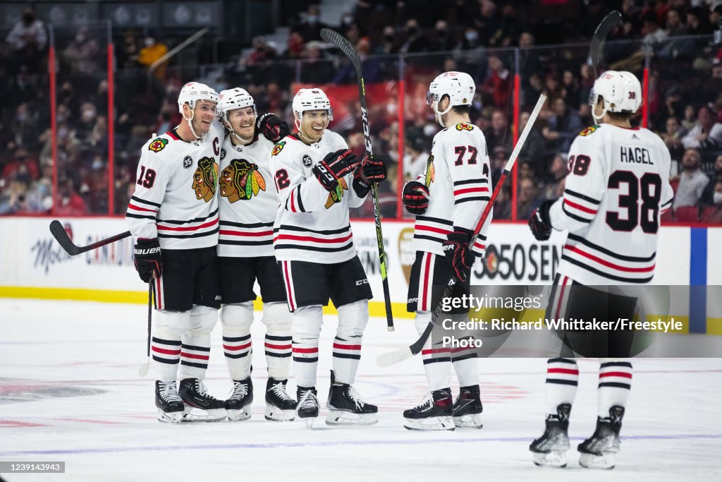 Chicago Blackhawks v Ottawa Senators