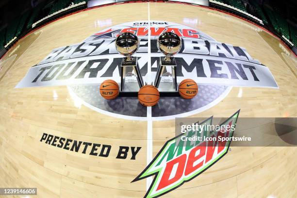 Swac Conference Trophy State Basketball Centre General Photos and Premium High Res Pictures ...