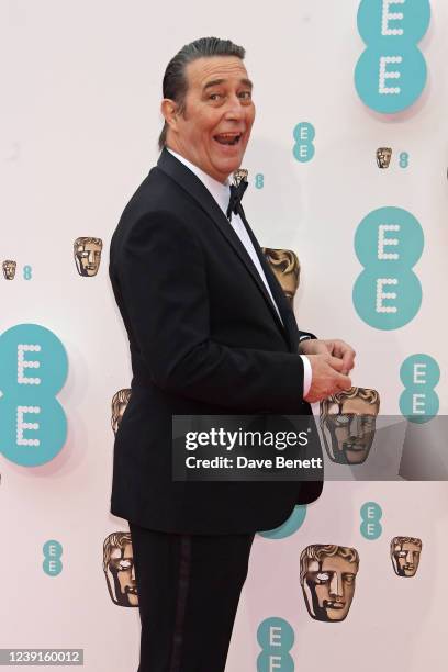 Ciaran Hinds attends the EE British Academy Film Awards 2022 at Royal Albert Hall on March 13, 2022 in London, England.