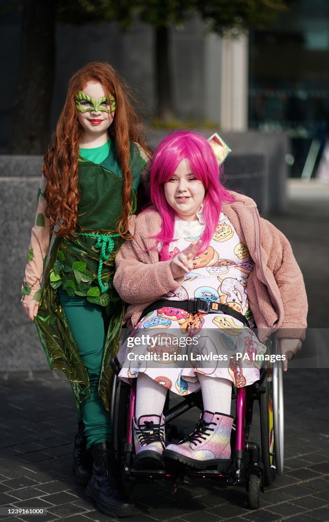 Nolan Ruby Ruby Nolan , left, from Wexford, dressed as the DC character 'Poison ...
