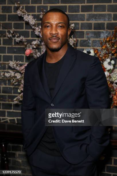 Ashley Walters attends the Netflix BAFTA 2022 party at Chiltern Firehouse on March 13, 2022 in London, England.