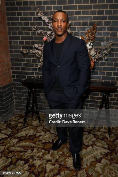 Ashley Walters attends the Netflix BAFTA 2022 party at Chiltern Firehouse on March 13, 2022 in London, England.