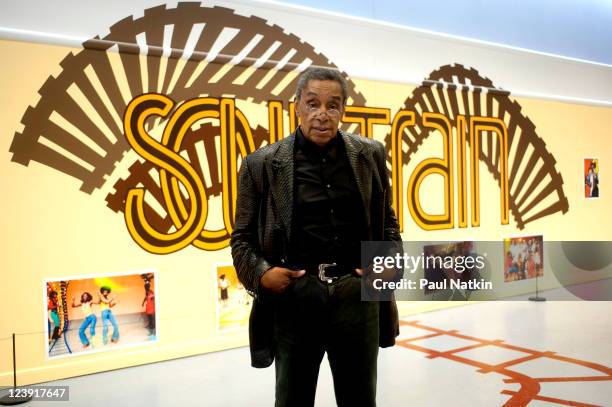Don Cornelius poses at Millennium Park on September 5, 2011 in Chicago, Illinois.