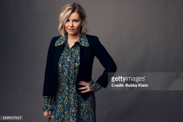 Elisha Cuthbert of The Cellar poses for a portrait during 2022 SXSW Film Festival Portrait Studio the on March 12, 2022 in Austin, Texas.