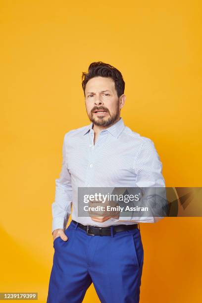 Jason Marsden poses for a portrait during the first annual 90s Con held at Connecticut Convention Center on March 12, 2022 in Hartford, Connecticut.