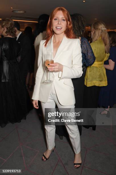 Stacey Dooley attends Stylist Remarkable Women Awards 2022 in partnership with bareMinerals at The Londoner Hotel on March 14, 2022 in London,...