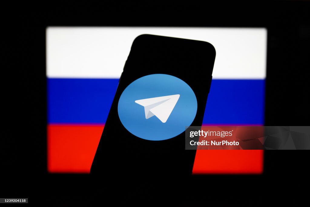 Russia And Technology Companies Photo Illustrations