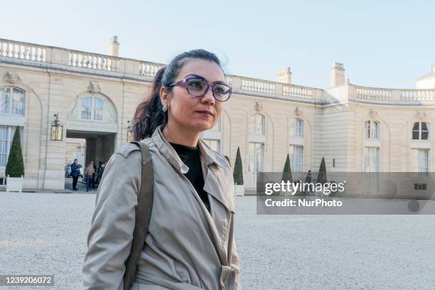 Forner doctor at the reanimation unit of the french children hospital in Kaboul Doctor Shoranghaize leaves the ceremony for the first laureates of...