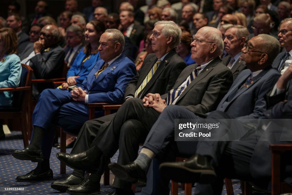 Ukrainian President Zelenskyy Virtually Addresses Congress On Current Russian Invasion Of Ukraine