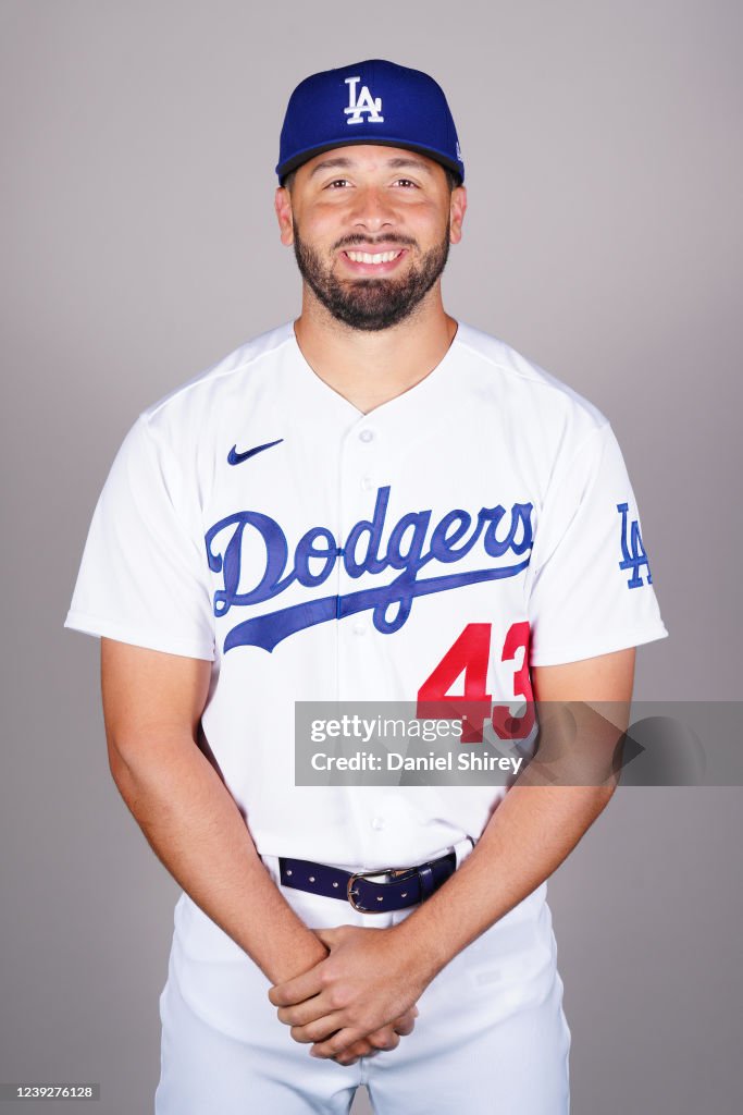 Edwin Gabriel Rios Edwin Rios of the Los Angeles Dodgers poses for a photo during the ...