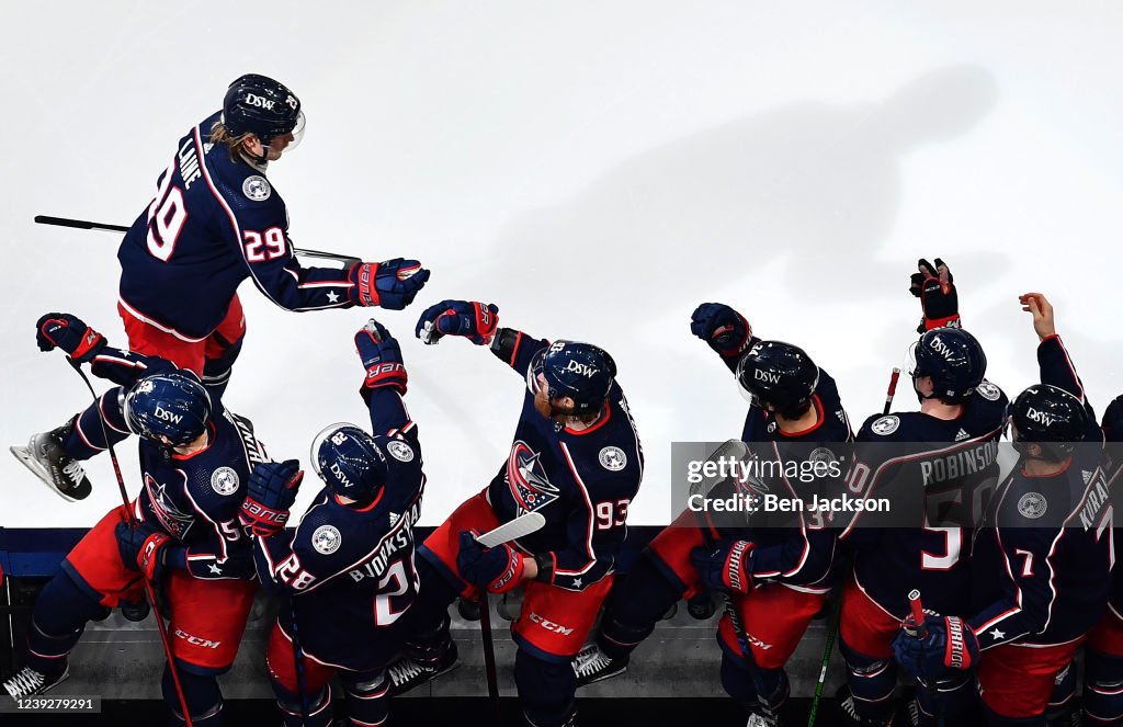 Washington Capitals v Columbus Blue Jackets