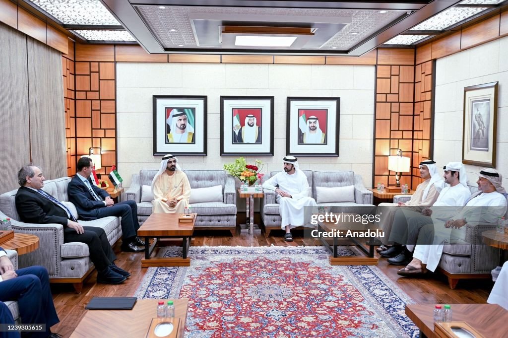 Bashar al-Assad in United Arab Emirates