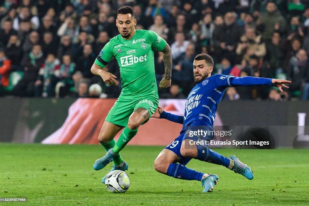 AS Saint-Etienne v ESTAC Troyes - Ligue 1 Uber Eats