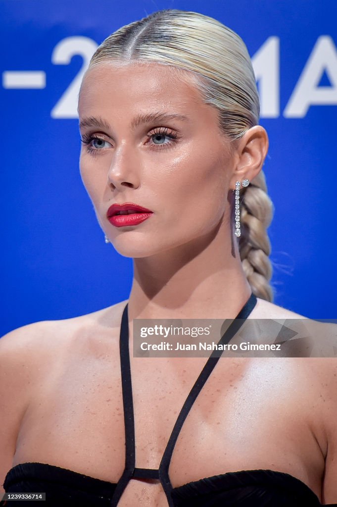 Actress Valentina Zenere attends the Canallas red carpet during... News