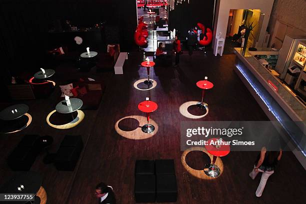 General view during the launch party of Netflix in Brazil at Cafe de la Musique on September 5, 2011 in Sao Paulo, Brazil.