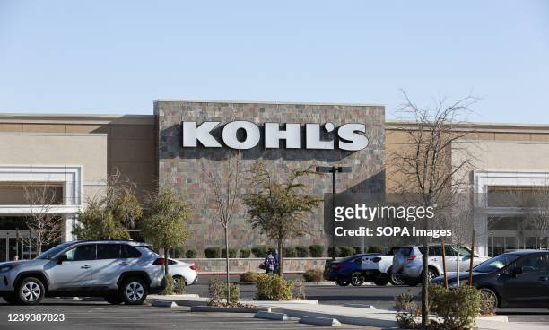 Kohl's logo is seen displayed on the exterior of their store. Kohl's is the largest department store chain in the United States, with over 1100...