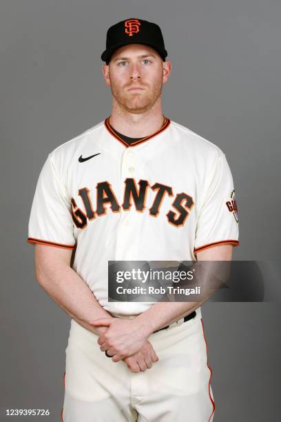 Anthony Desclafani of the San Francisco Giants poses for a photo during the San Francisco Giants Photo Day at Scottsdale Stadium on Friday, March 18,...