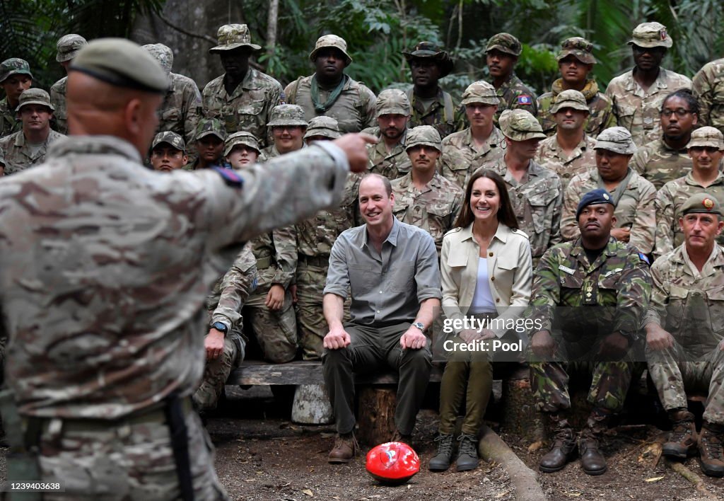 The Duke And Duchess Of Cambridge Visit Belize, Jamaica And The Bahamas - Day Three