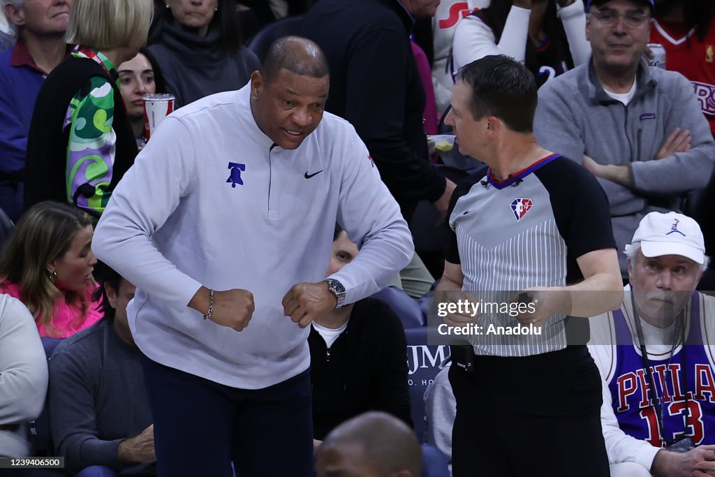 NBA: Miami Heat at Philadelphia 76ers