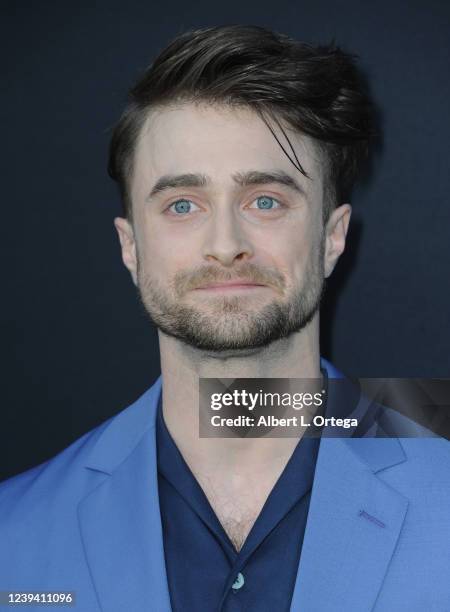 Daniel Radcliffe attends the Los Angeles Premiere Of Paramount Pictures' "The Lost City" on March 21, 2022 in Los Angeles, California.