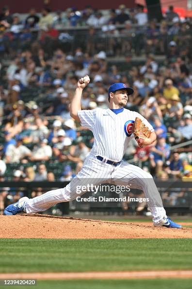 Michael Rucker Chicago Michael Rucker of the Chicago Cubs throws a pitch during the sixth ...