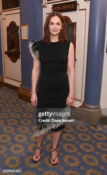 Ruth Wilson poses following the press night performance of "The Human Voice" at The Harold Pinter Theatre on March 22, 2022 in London, England.