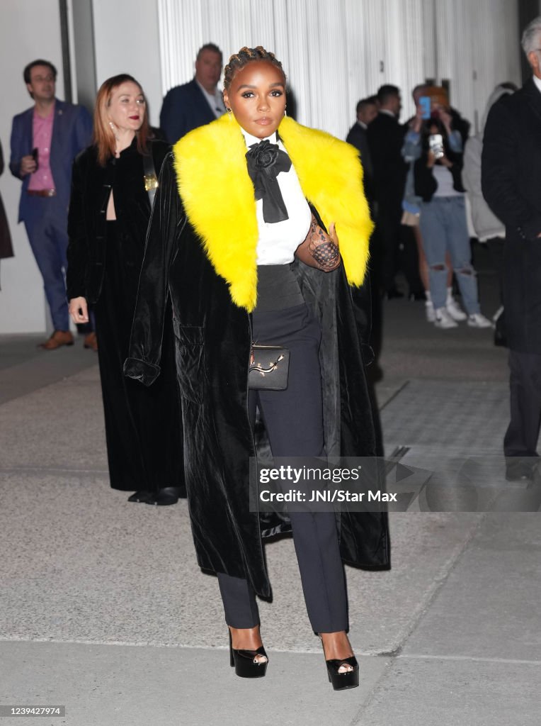 Celebrity Sightings In New York City - March 22, 2022
